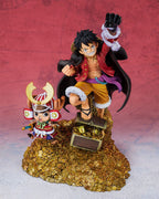 Produktbild One Piece - Luffy med Chopper Figur
