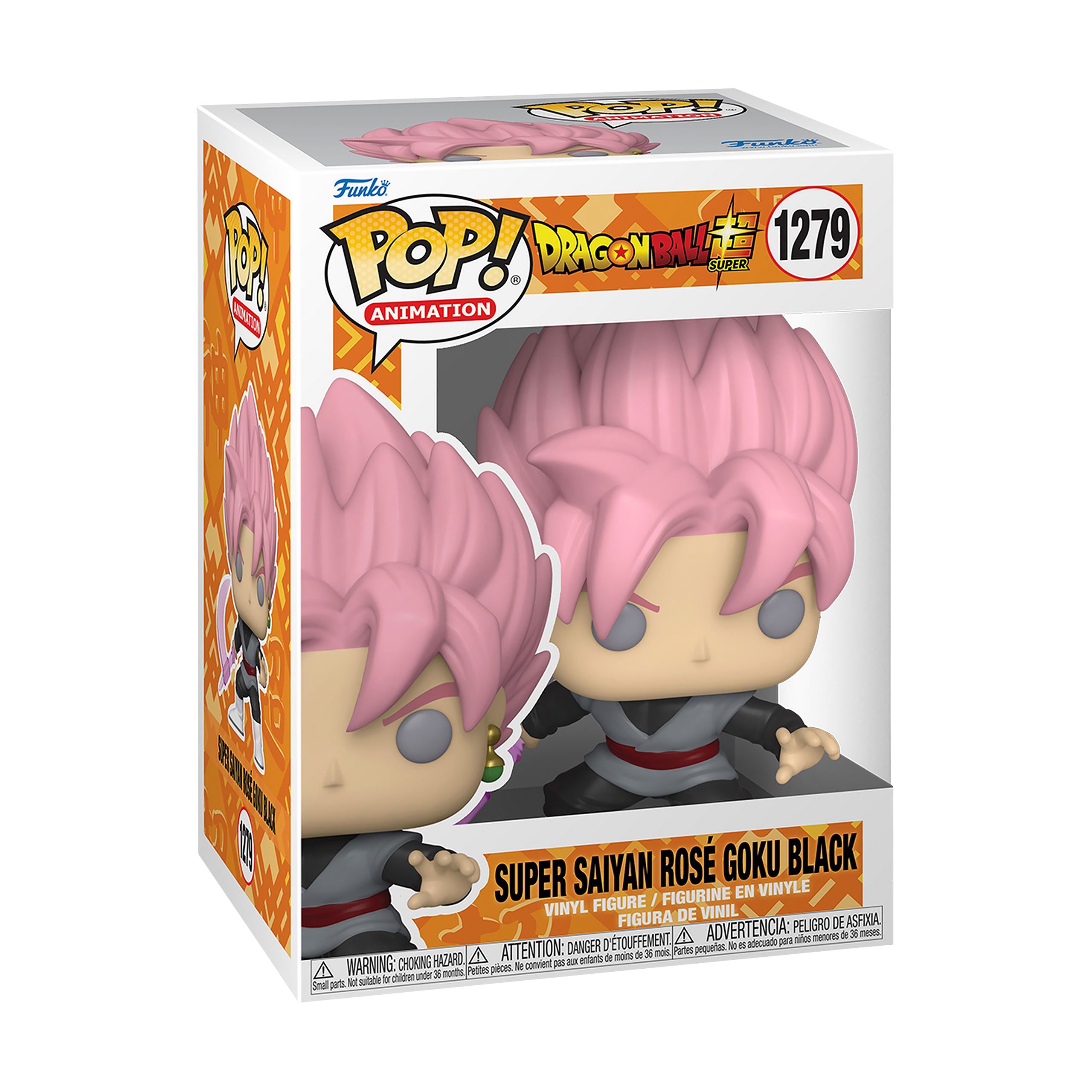 Produktbild Dragon Ball Super - Super Saiyan Rosé Goku Black Funko Pop Figur