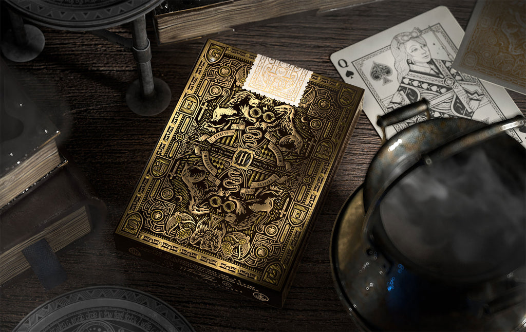 Produktbild Harry Potter - Hufflepuff Kortspel Deluxe Edition