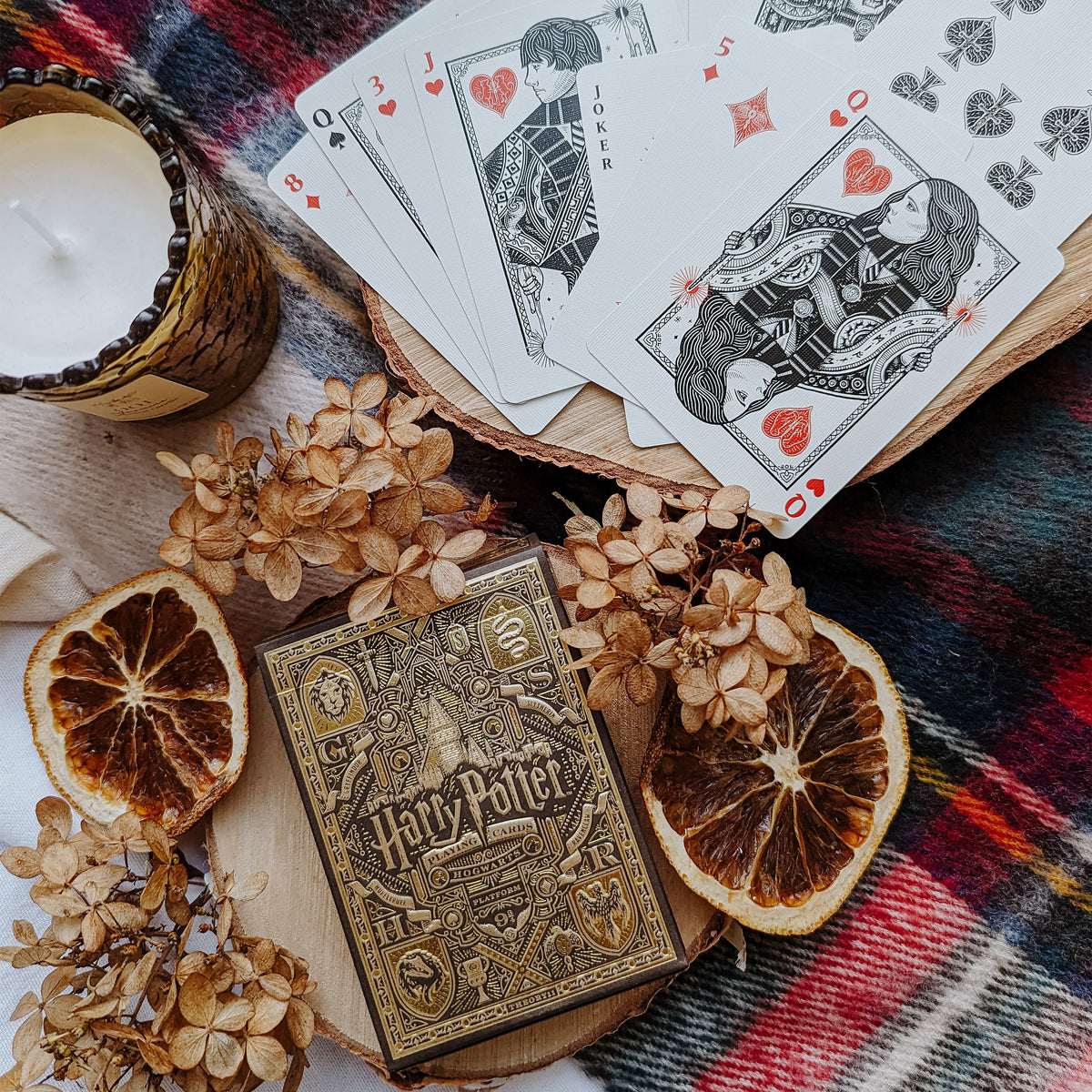 Produktbild Harry Potter - Hufflepuff Kortspel Deluxe Edition