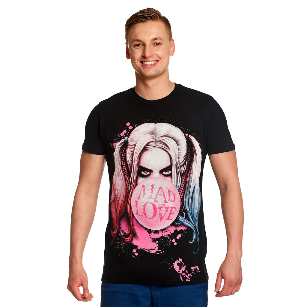 Produktbild Harley Quinn - Mad Love T-shirt svart