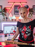 Produktbild Harley Quinn - Live Fast Die Clown 2i1 T-shirt Dam