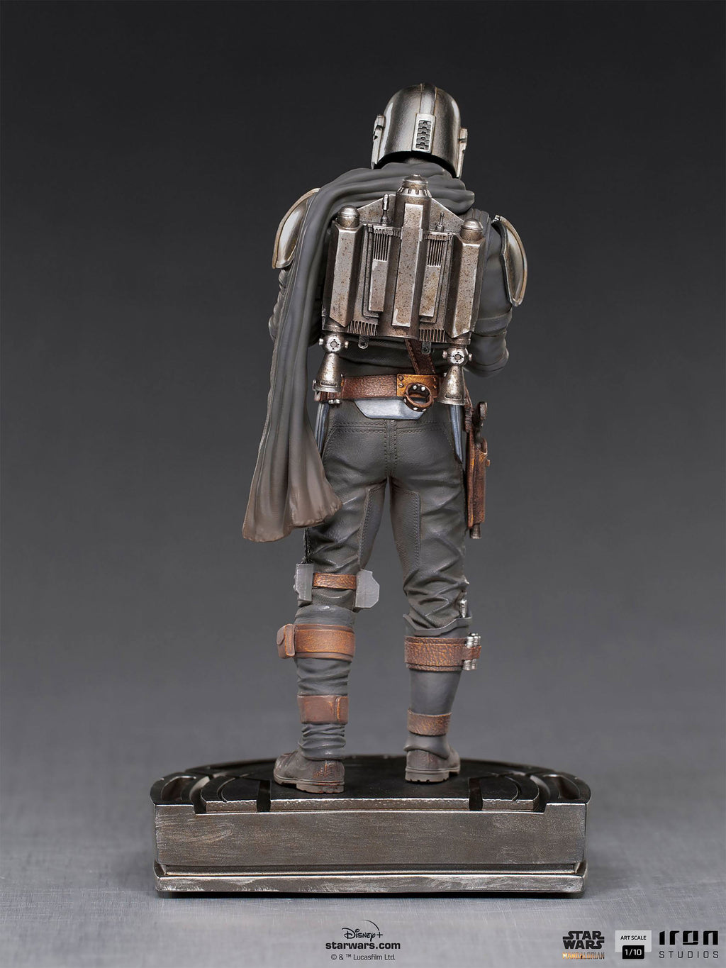 Produktbild Mando med Grogu BDS Art Scale Deluxe Statuett - Star Wars The Mandalorian