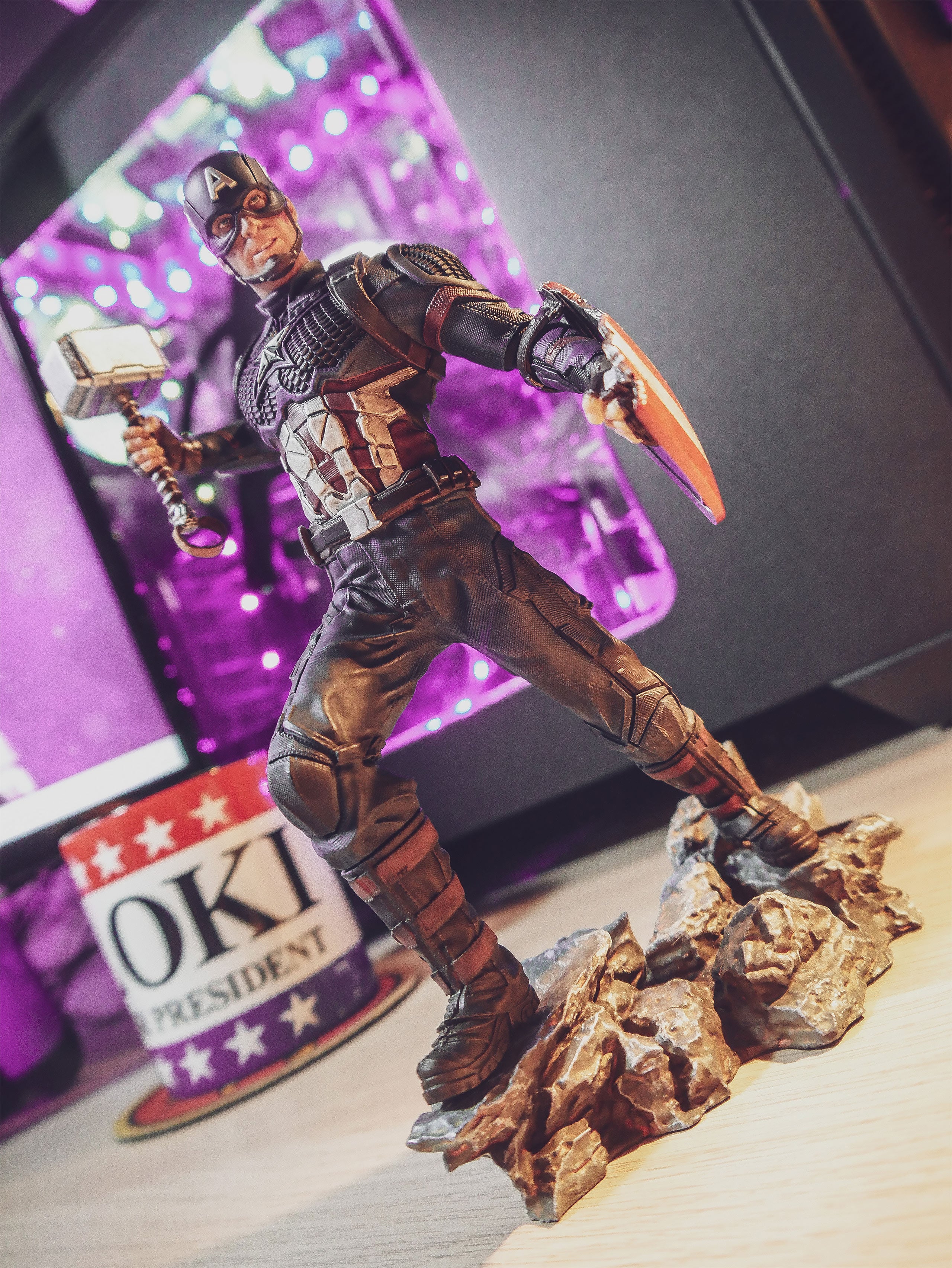 Produktbild Captain America BDS Art Scale Deluxe Staty