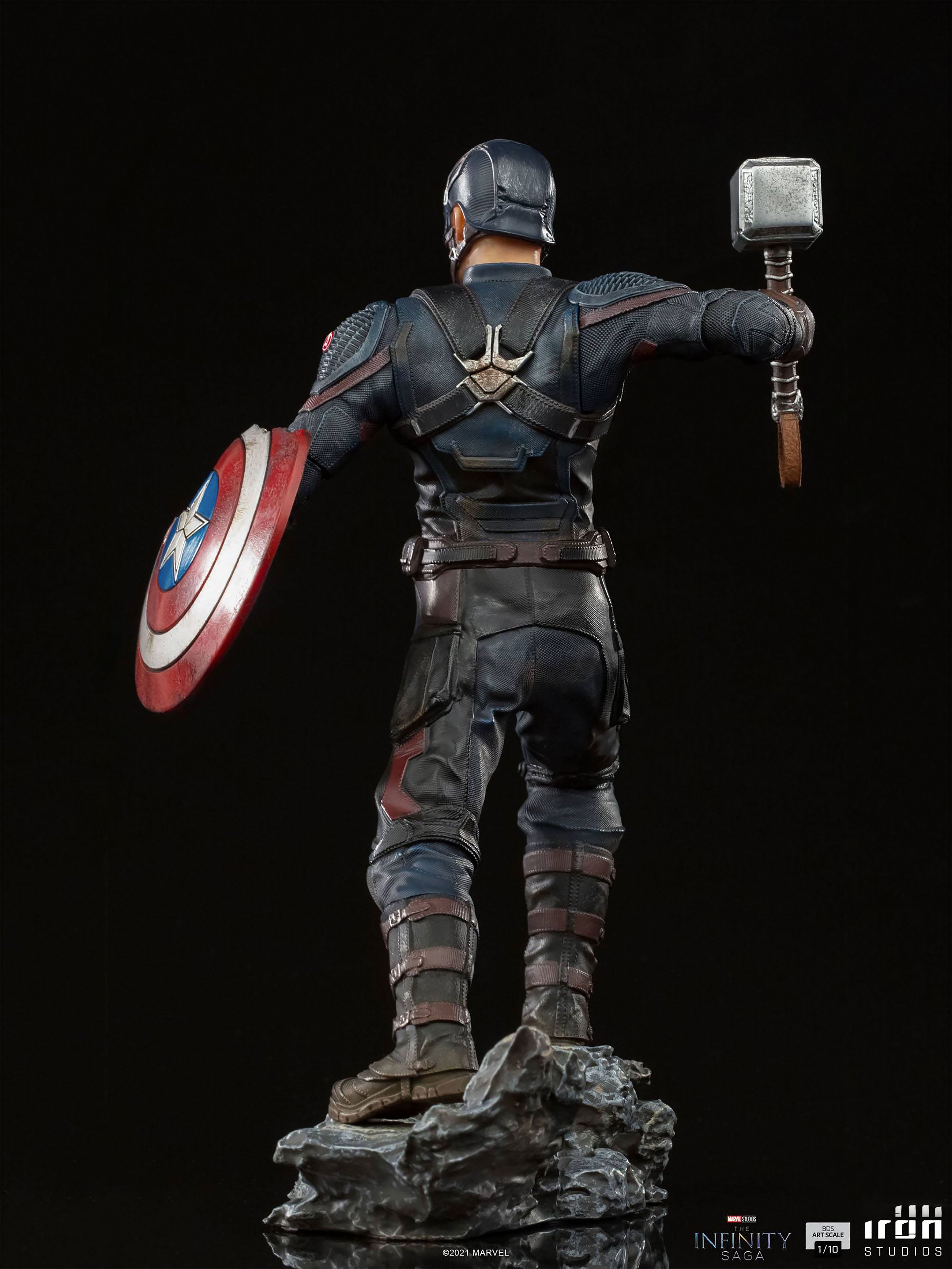 Produktbild Captain America BDS Art Scale Deluxe Staty