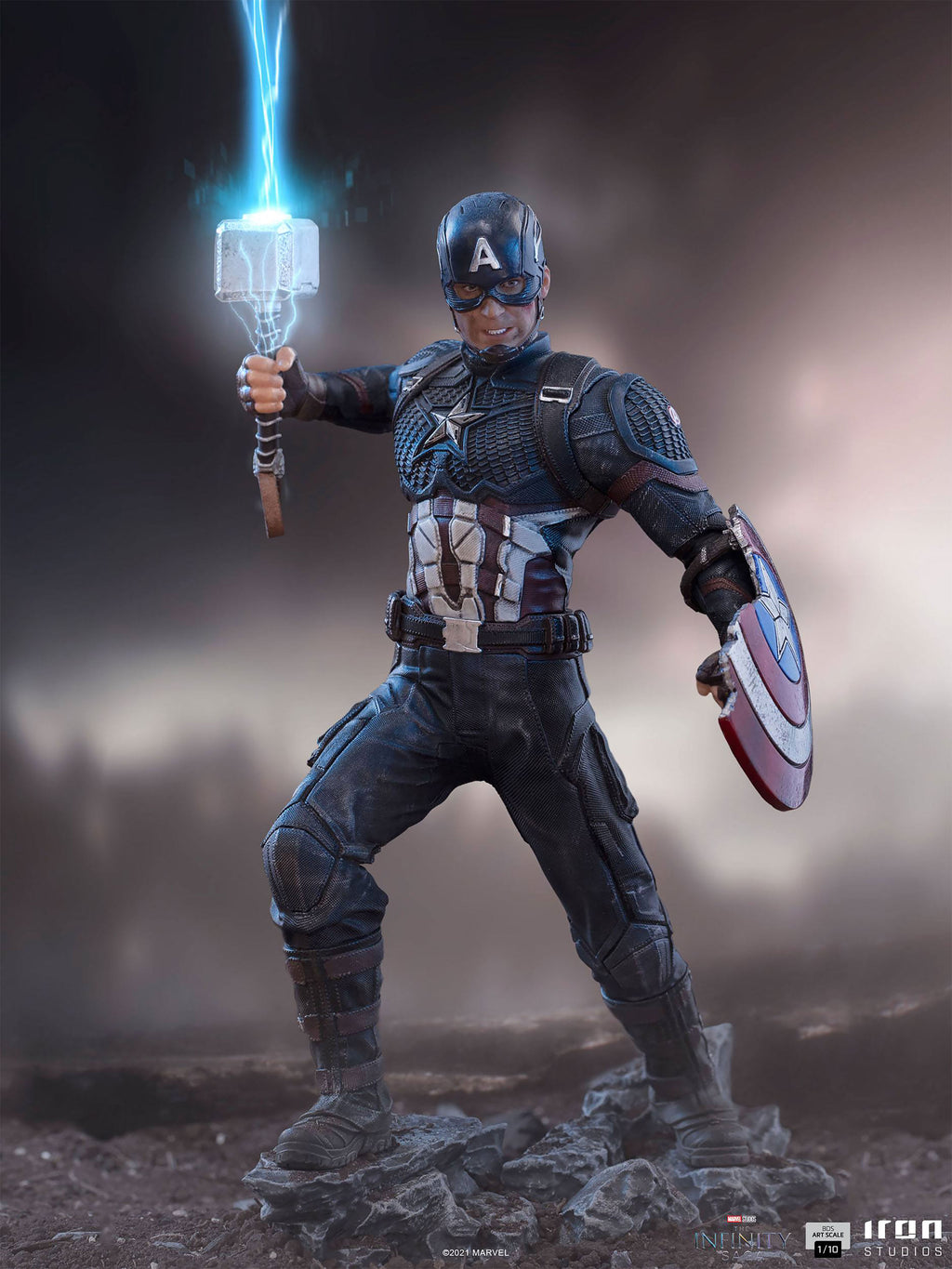Produktbild Captain America BDS Art Scale Deluxe Staty