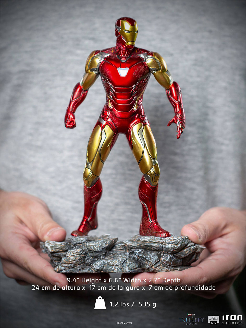 Produktbild Iron Man BDS Art Scale Deluxe Staty