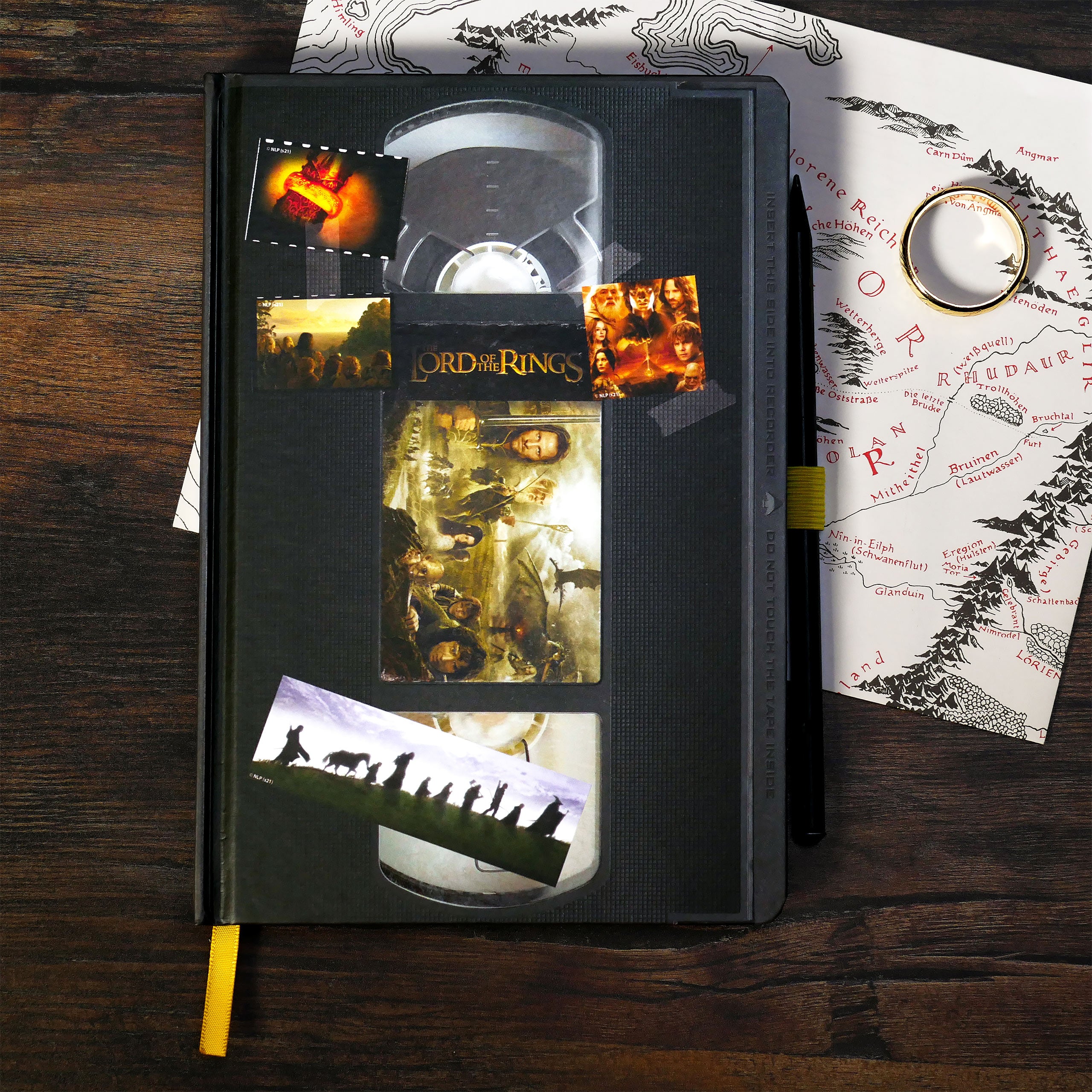 Produktbild Sagan om Ringen - Trilogin VHS Premium Anteckningsbok A5