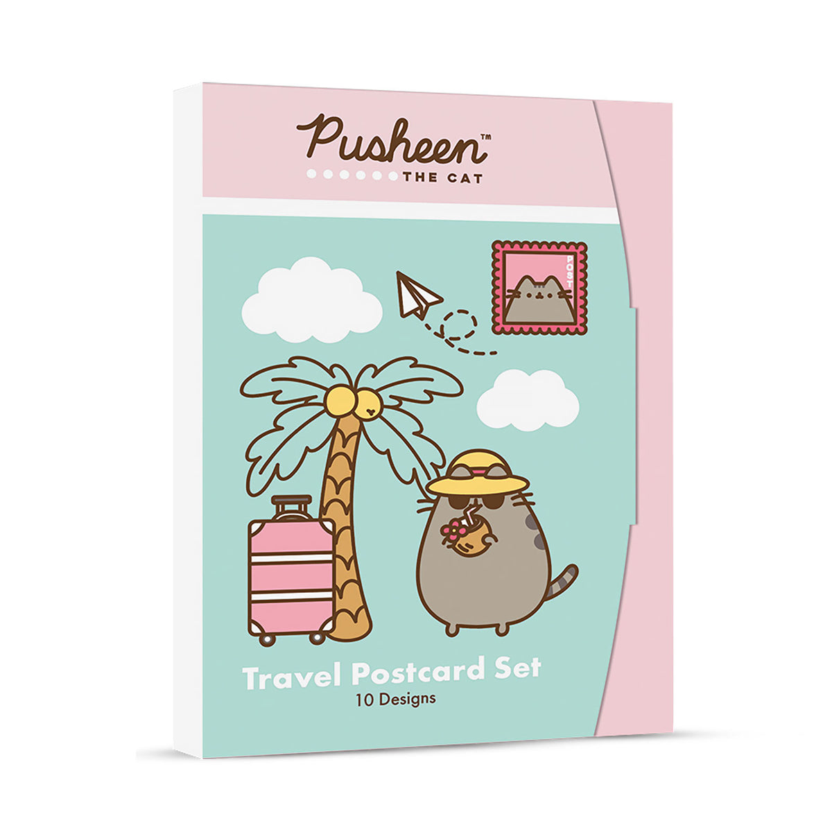 Produktbild Pusheen - Resepostkort 10-pack