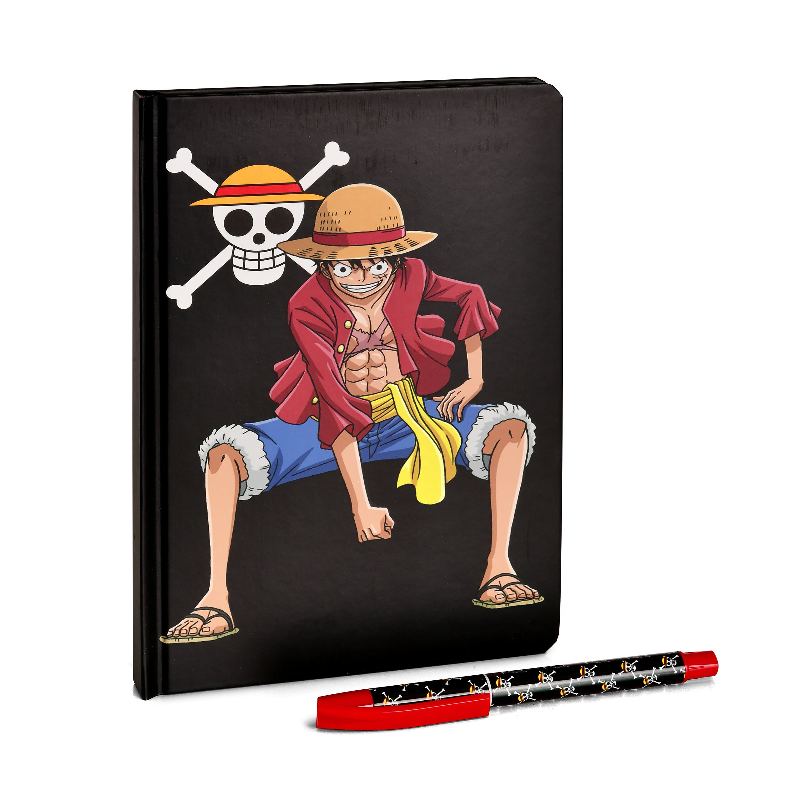 Produktbild One Piece - Ruffy Anteckningsbok A5 med penna