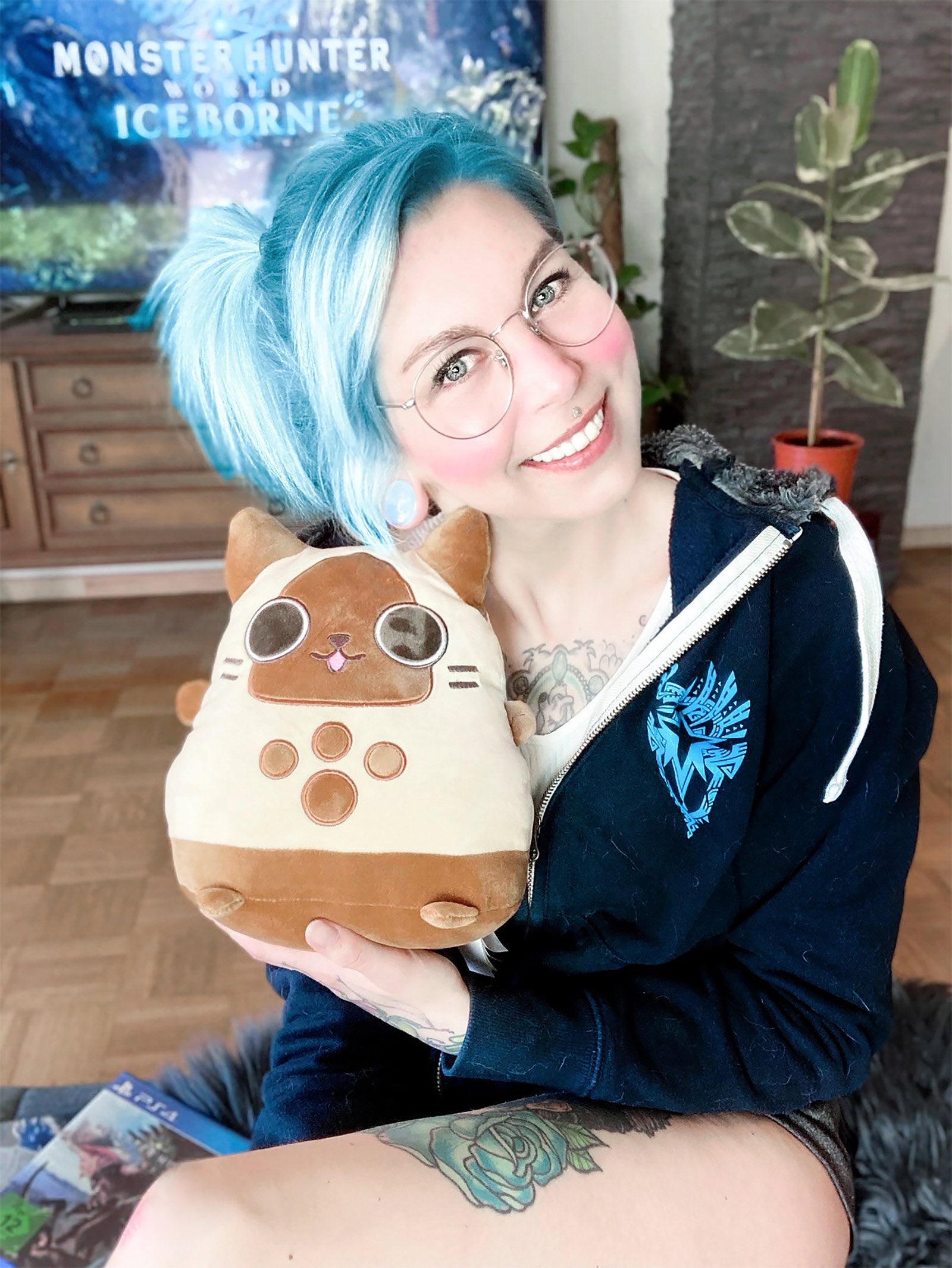 Produktbild Monster Hunter - Palico Smoosh Plyschfigur 26,5 cm
