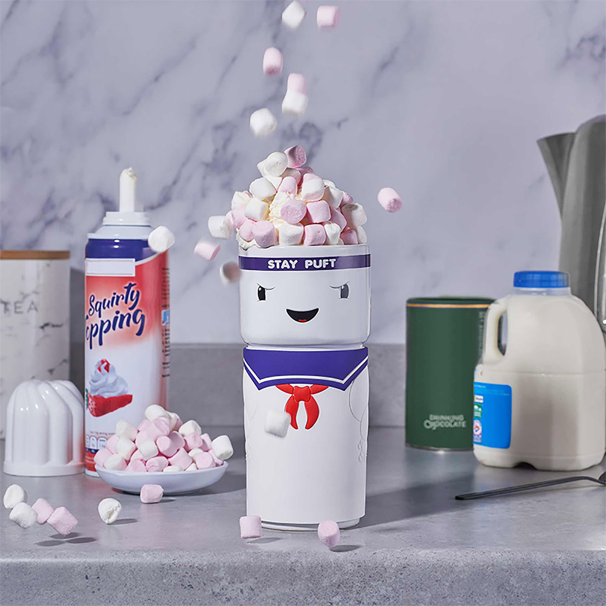 Produktbild Ghostbusters - Marshmallow Man To Go-mugg