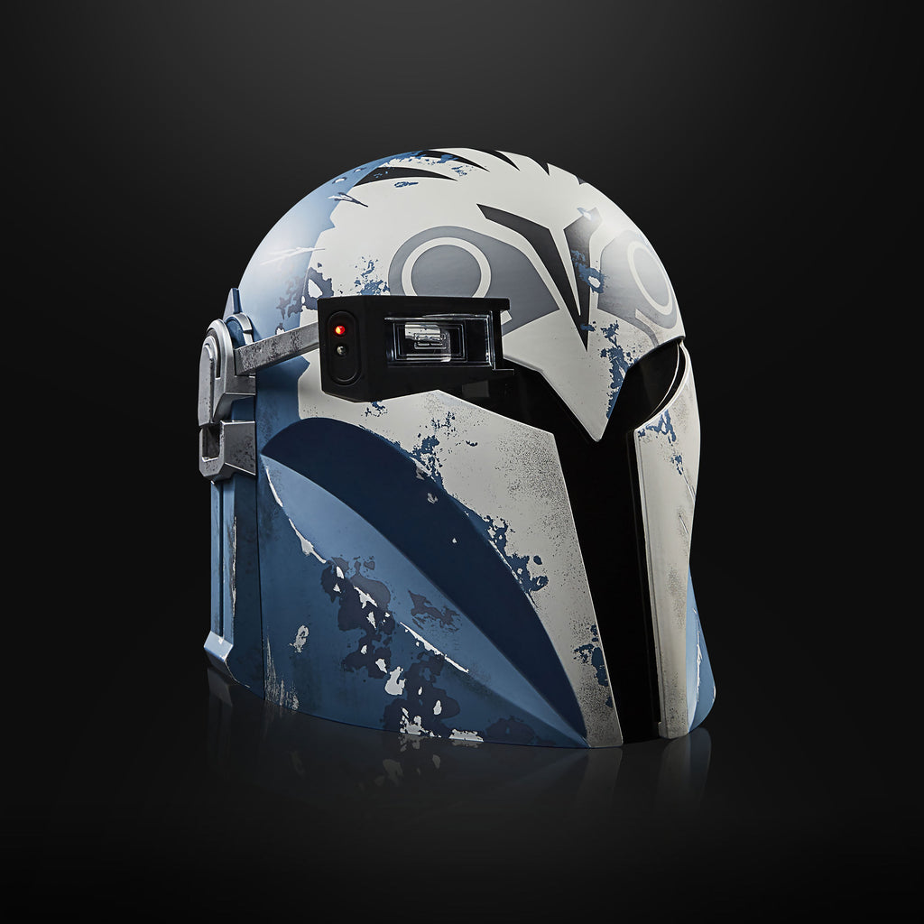 Produktbild Bo-Katan Premium Hjälm Replika Re-Armored med ljuseffekter - Star Wars The Mandalorian