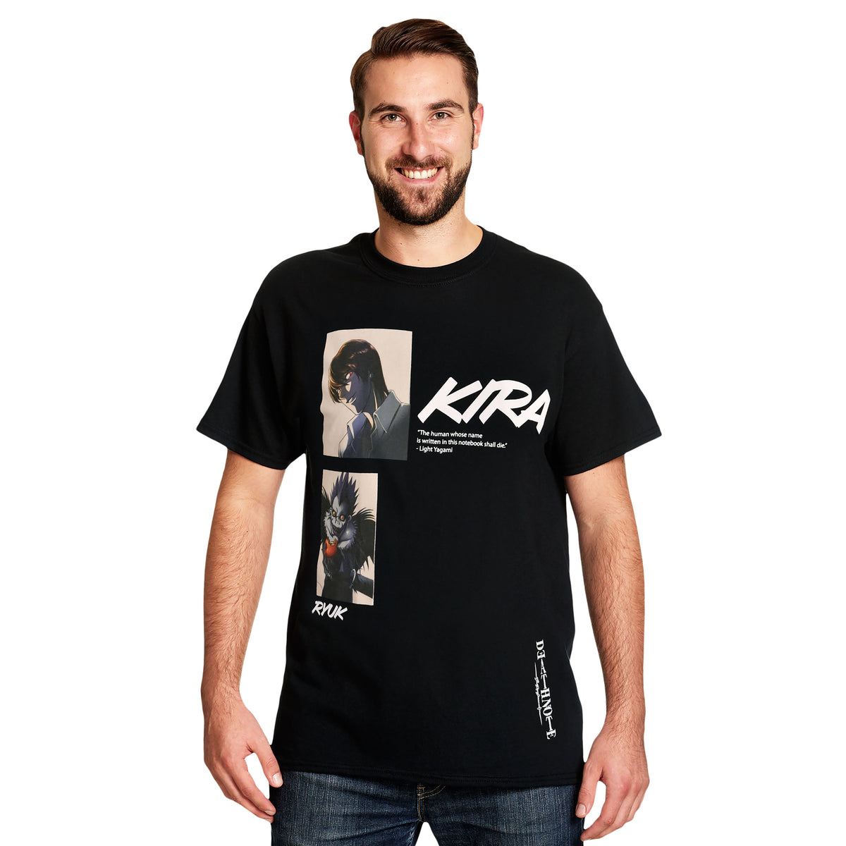 Produktbild Death Note - Kira T-shirt svart
