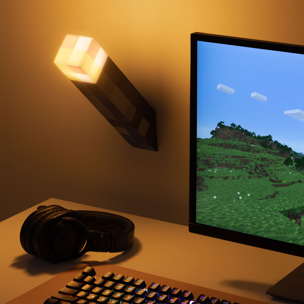 Produktbild Minecraft - Fackellampa 28 cm
