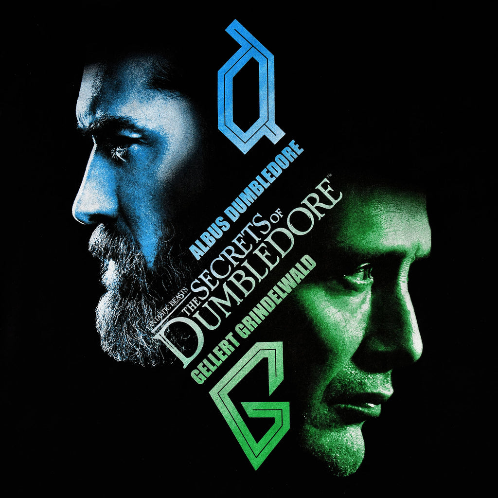Produktbild Dumbledore & Grindelwald T-shirt svart - Fantastiska Vidunder