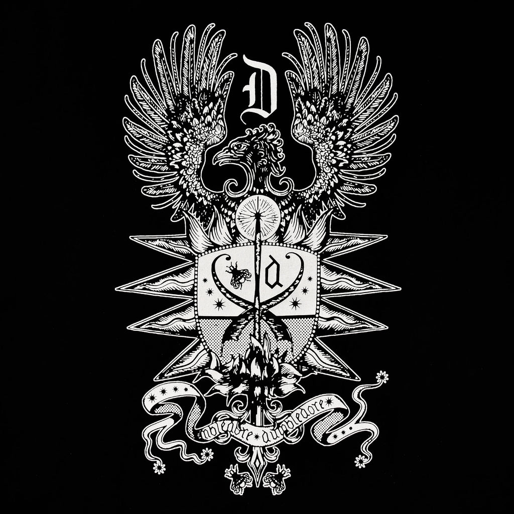 Produktbild Dumbledore-emblem T-shirt svart - Fantastiska Vidunder