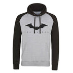 Produktbild The Batman - Logo Baseball Hoodie grå-svart