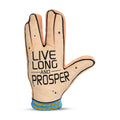 Produktbild Star Trek - Live Long & Prosper Plyschkudde
