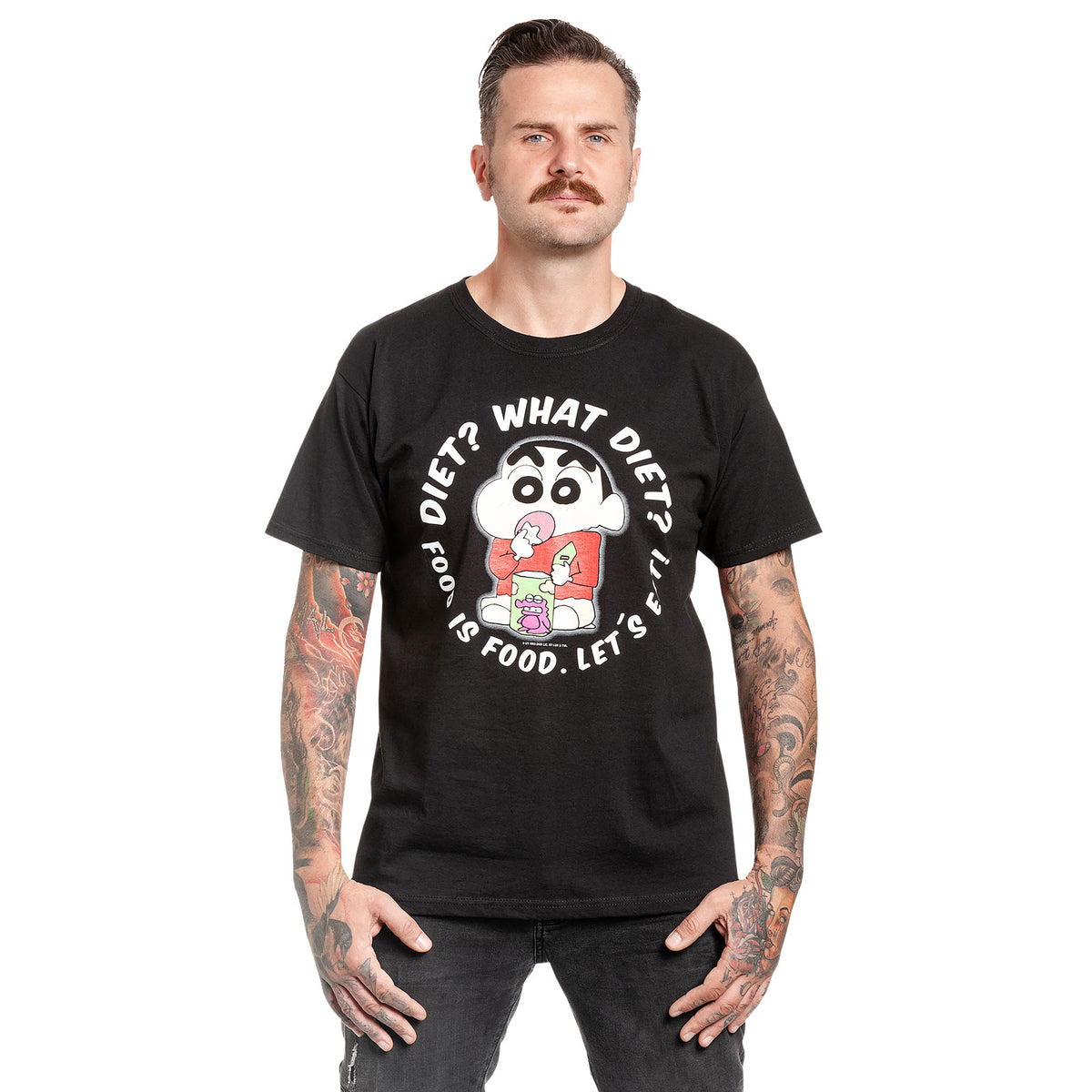 Produktbild Shin-Chan - Diet T-shirt svart