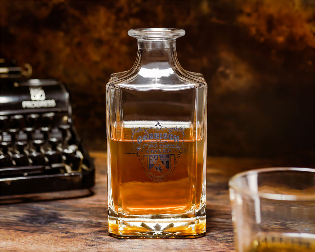 Produktbild Peaky Blinders - Karaff med kork och glas-set