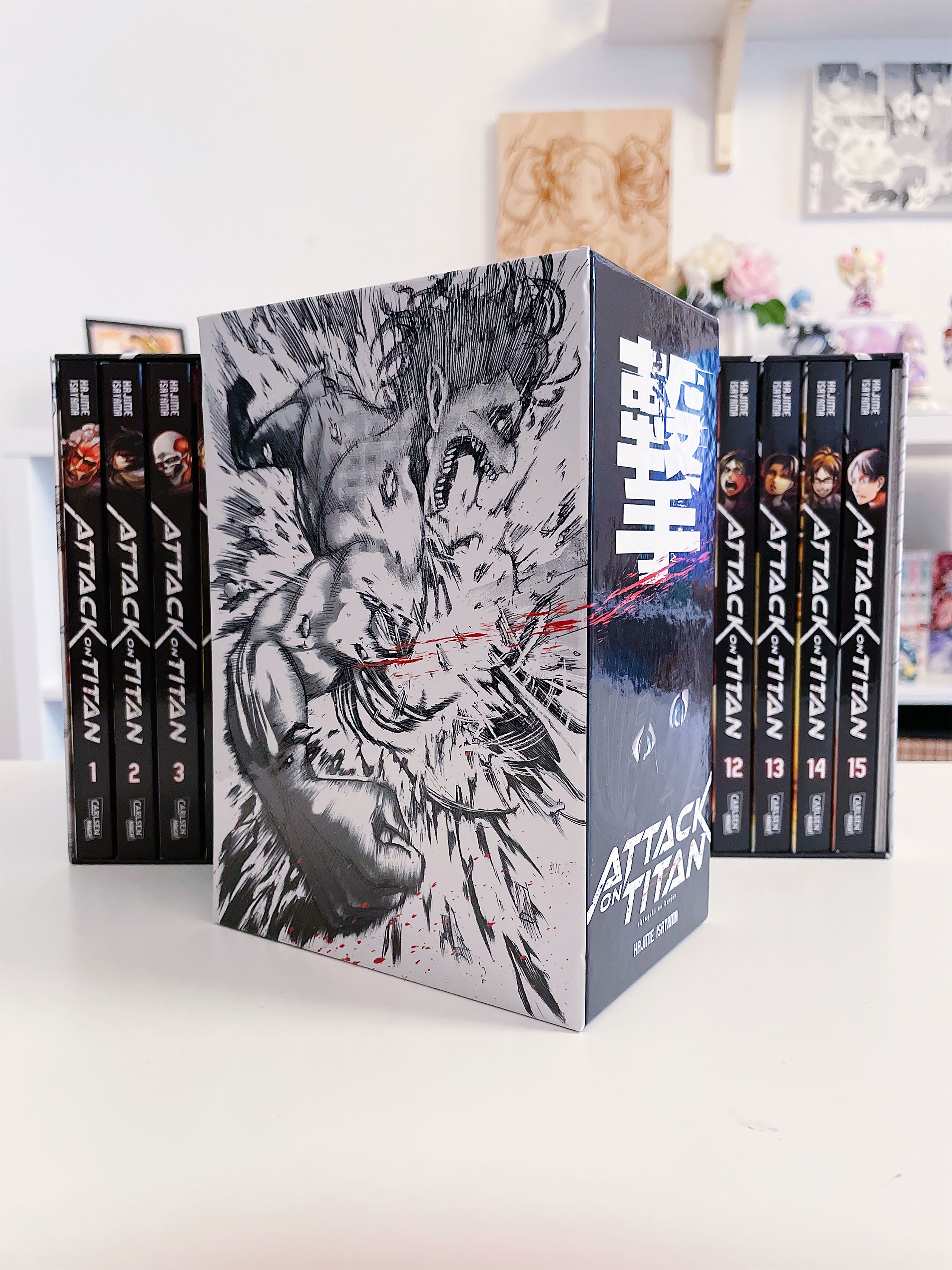 Produktbild Attack on Titan - Samlarbox Volym 6-10