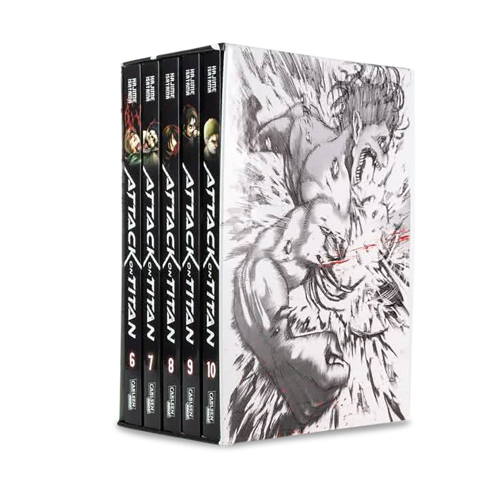 Produktbild Attack on Titan - Samlarbox Volym 6-10