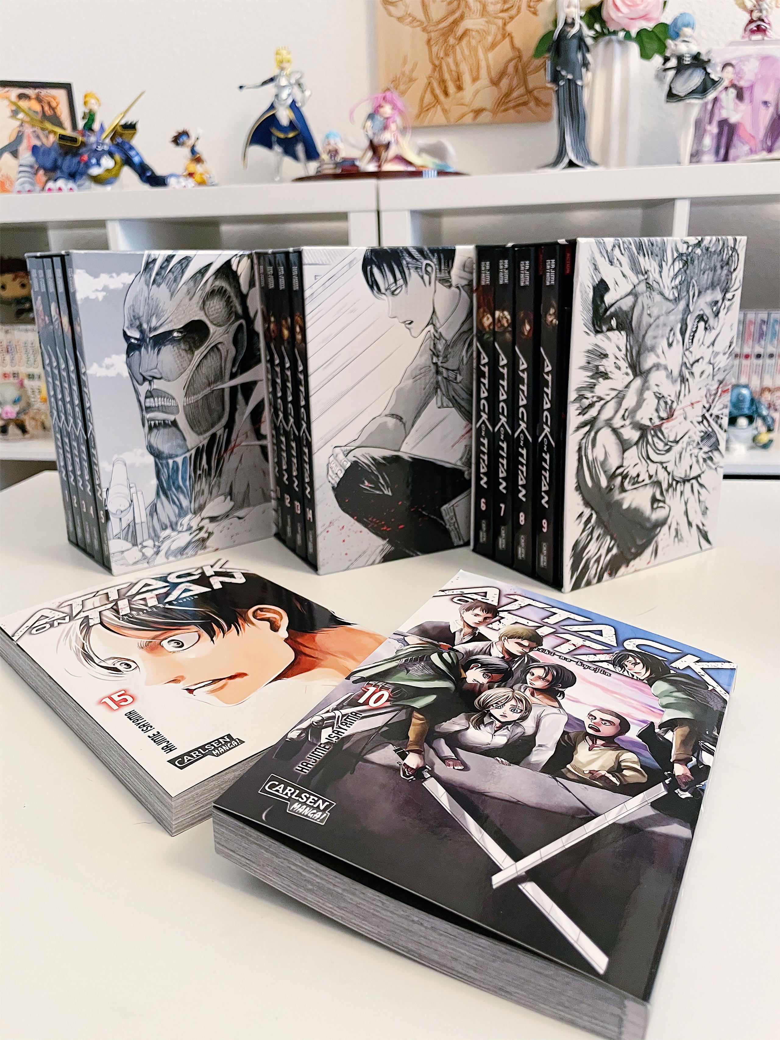 Produktbild Attack on Titan - Samlarbox Volym 6-10