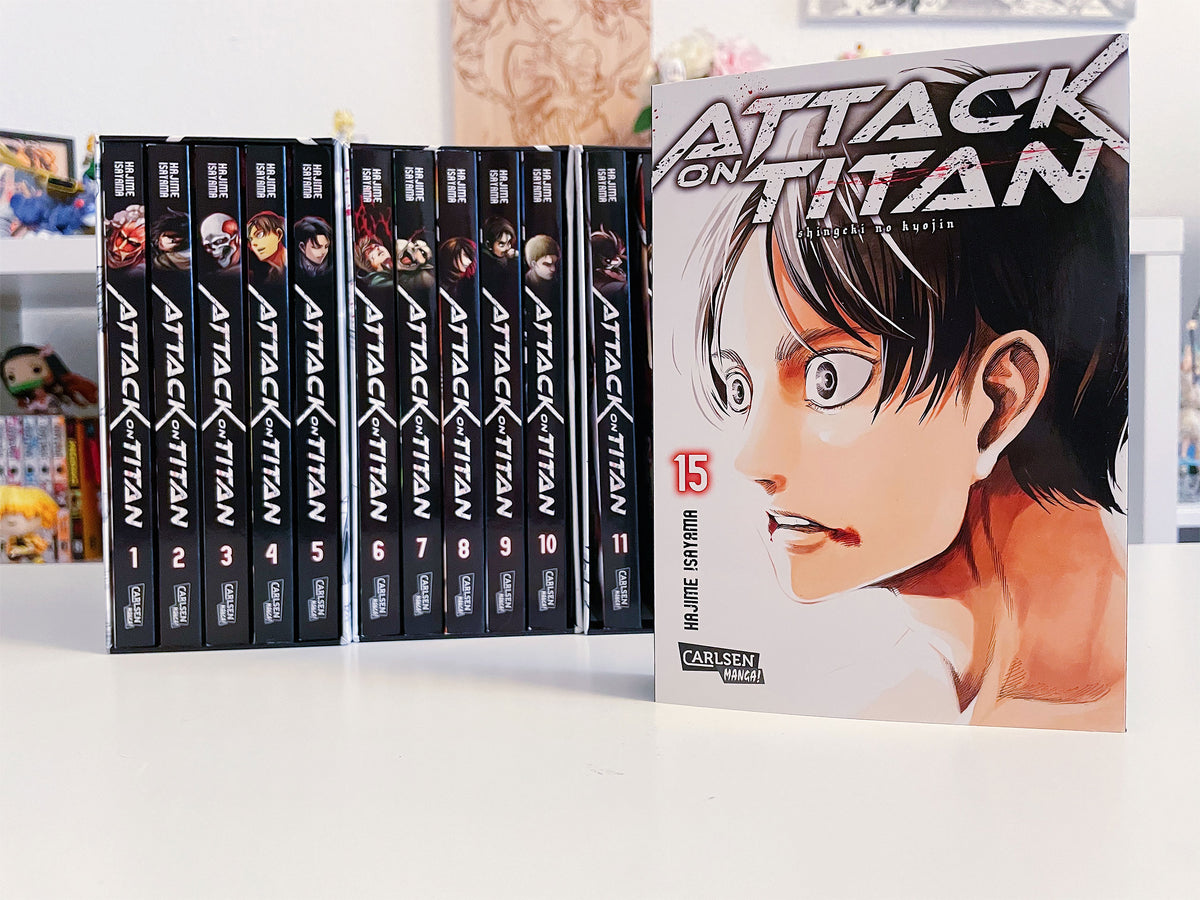 Produktbild Attack on Titan - Samlarbox Volym 11-15