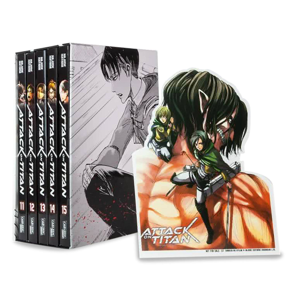 Produktbild Attack on Titan - Samlarbox Volym 11-15