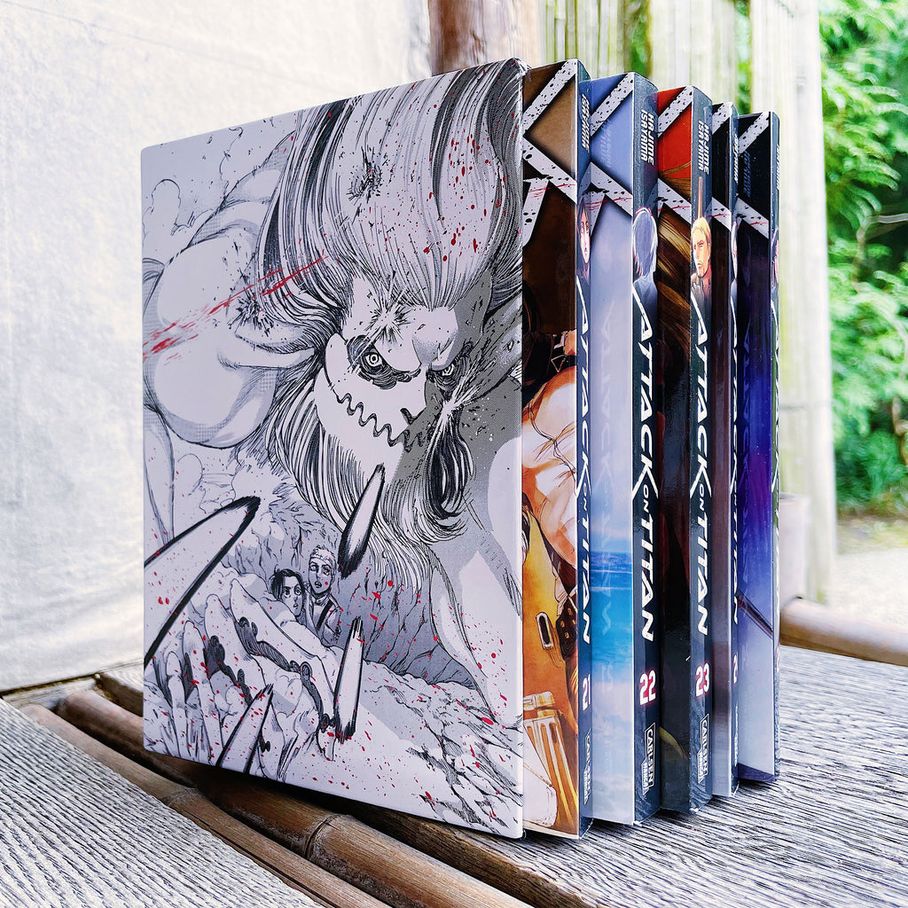 Produktbild Attack on Titan - Samlarbox volym 21-25