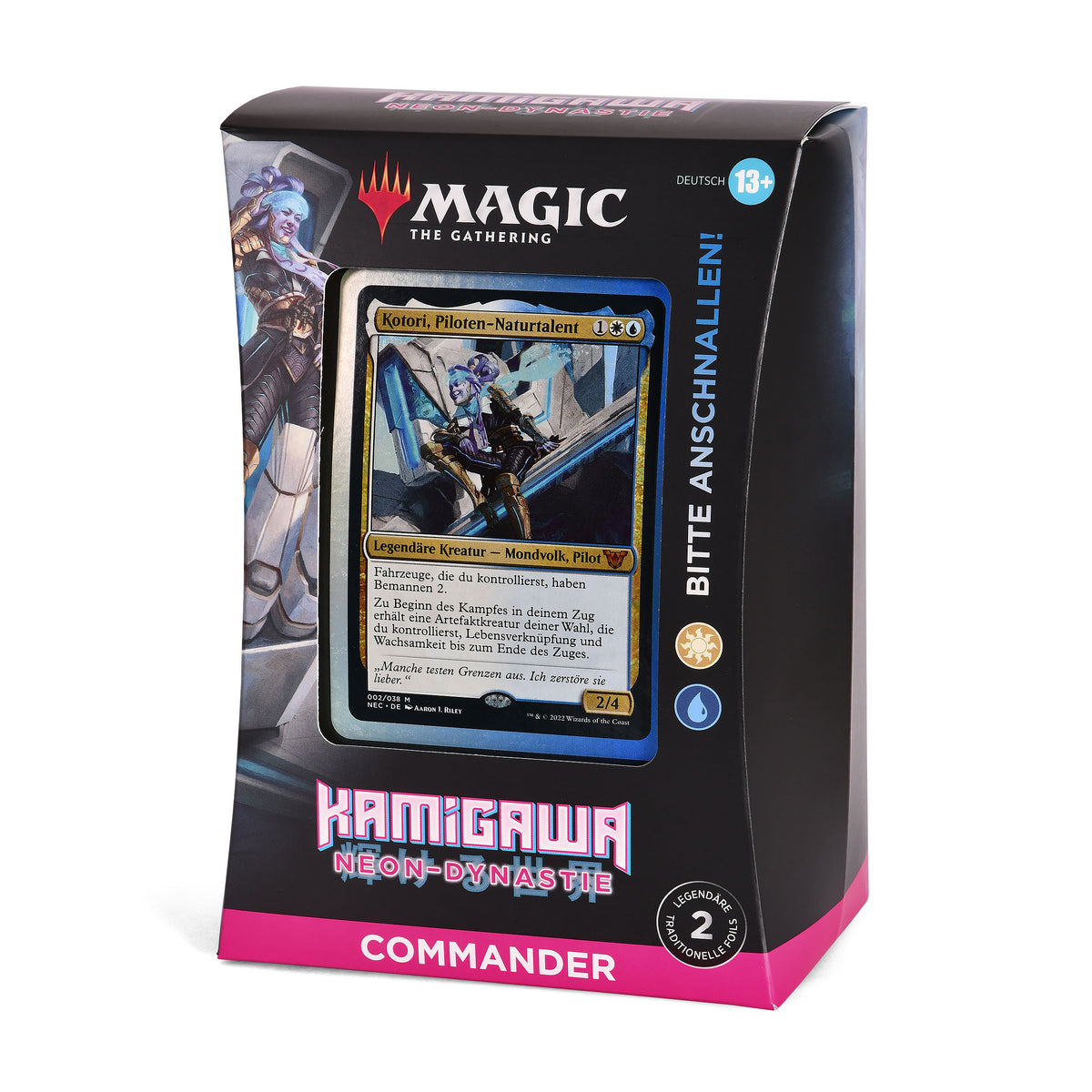 Produktbild Magic The Gathering - Kamigawa Neon-Dynasti Commander Deck Spänn Fast Säkerhetsbältet!