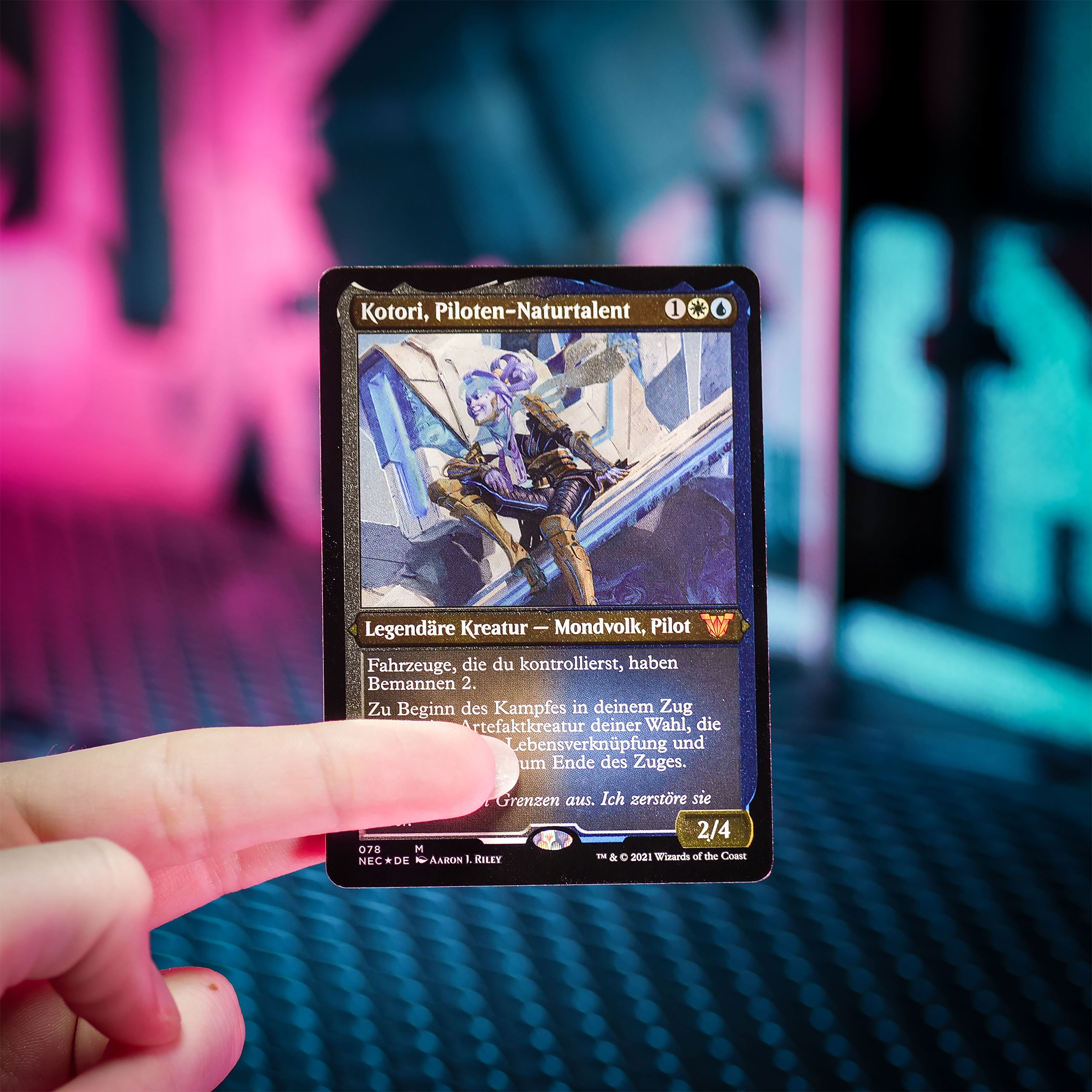 Produktbild Magic The Gathering - Kamigawa Neon-Dynasti Commander Deck Spänn Fast Säkerhetsbältet!