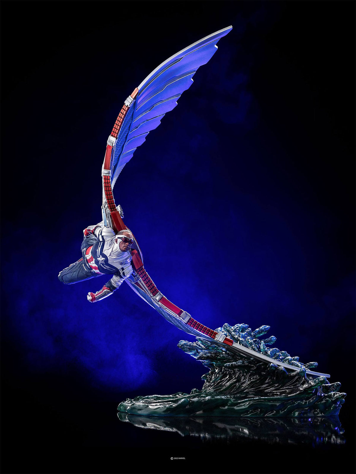 Produktbild The Falcon and The Winter Soldier - Captain America BDS Art Scale Deluxe Statue