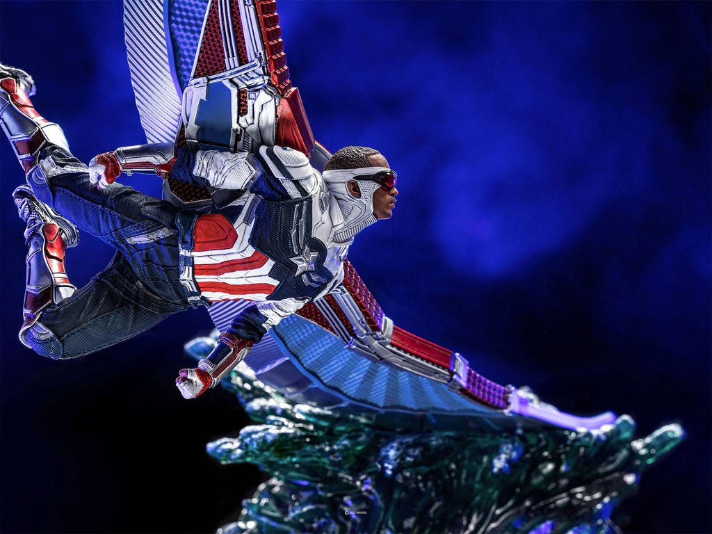 Produktbild The Falcon and The Winter Soldier - Captain America BDS Art Scale Deluxe Statue
