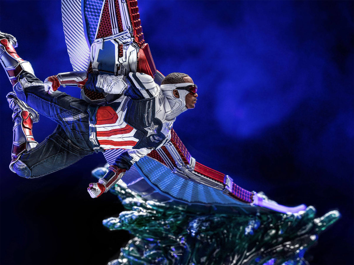 Produktbild The Falcon and The Winter Soldier - Captain America BDS Art Scale Deluxe Statue