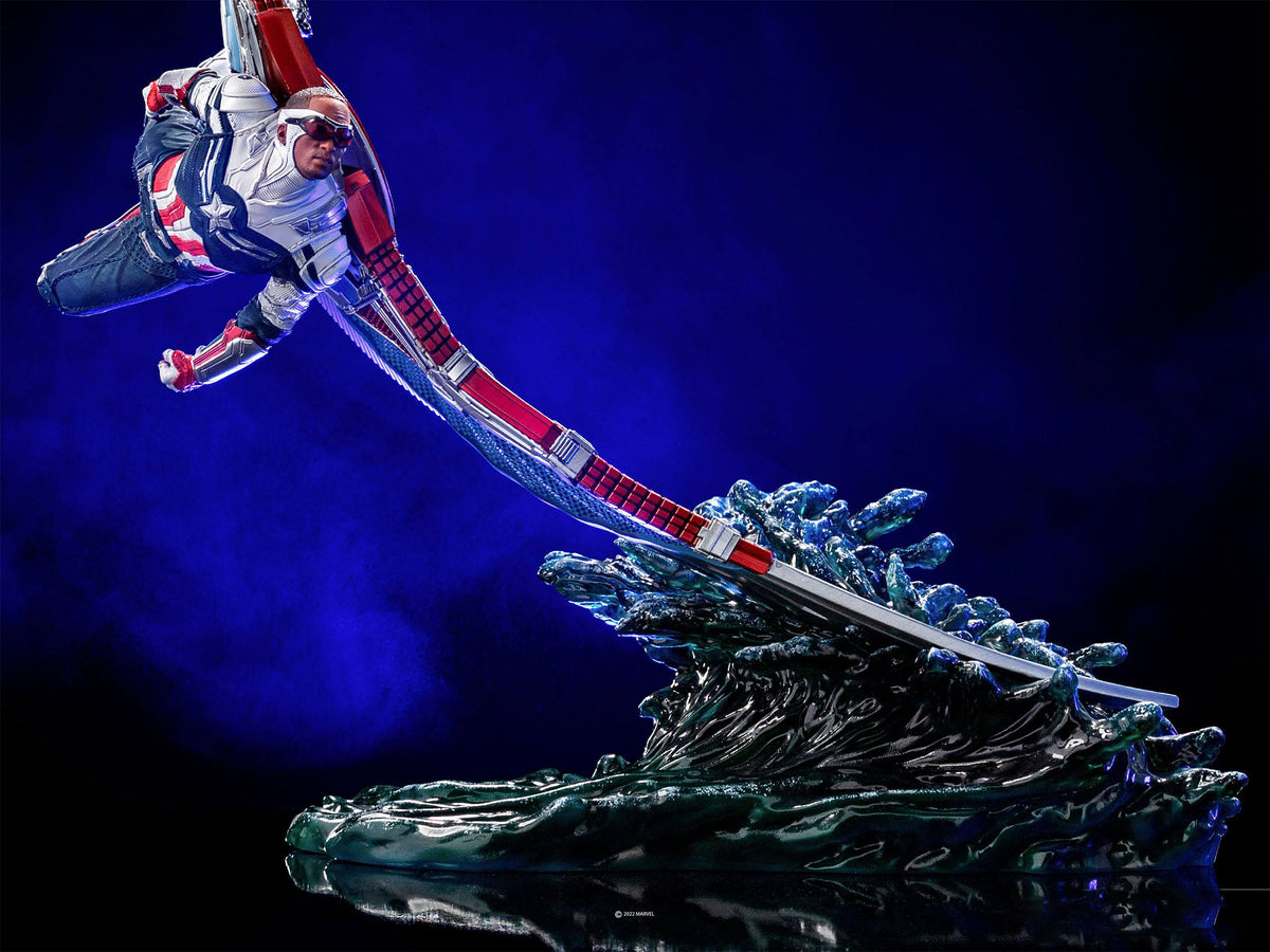 Produktbild The Falcon and The Winter Soldier - Captain America BDS Art Scale Deluxe Statue