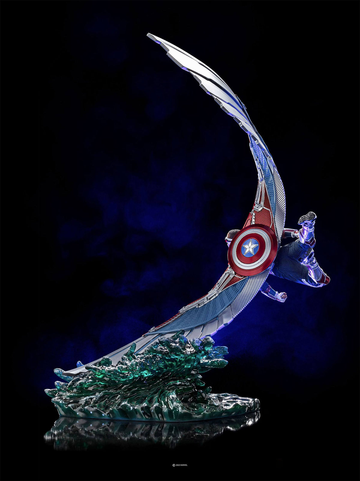 Produktbild The Falcon and The Winter Soldier - Captain America BDS Art Scale Deluxe Statue