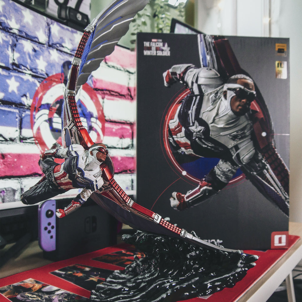 Produktbild The Falcon and The Winter Soldier - Captain America BDS Art Scale Deluxe Statue