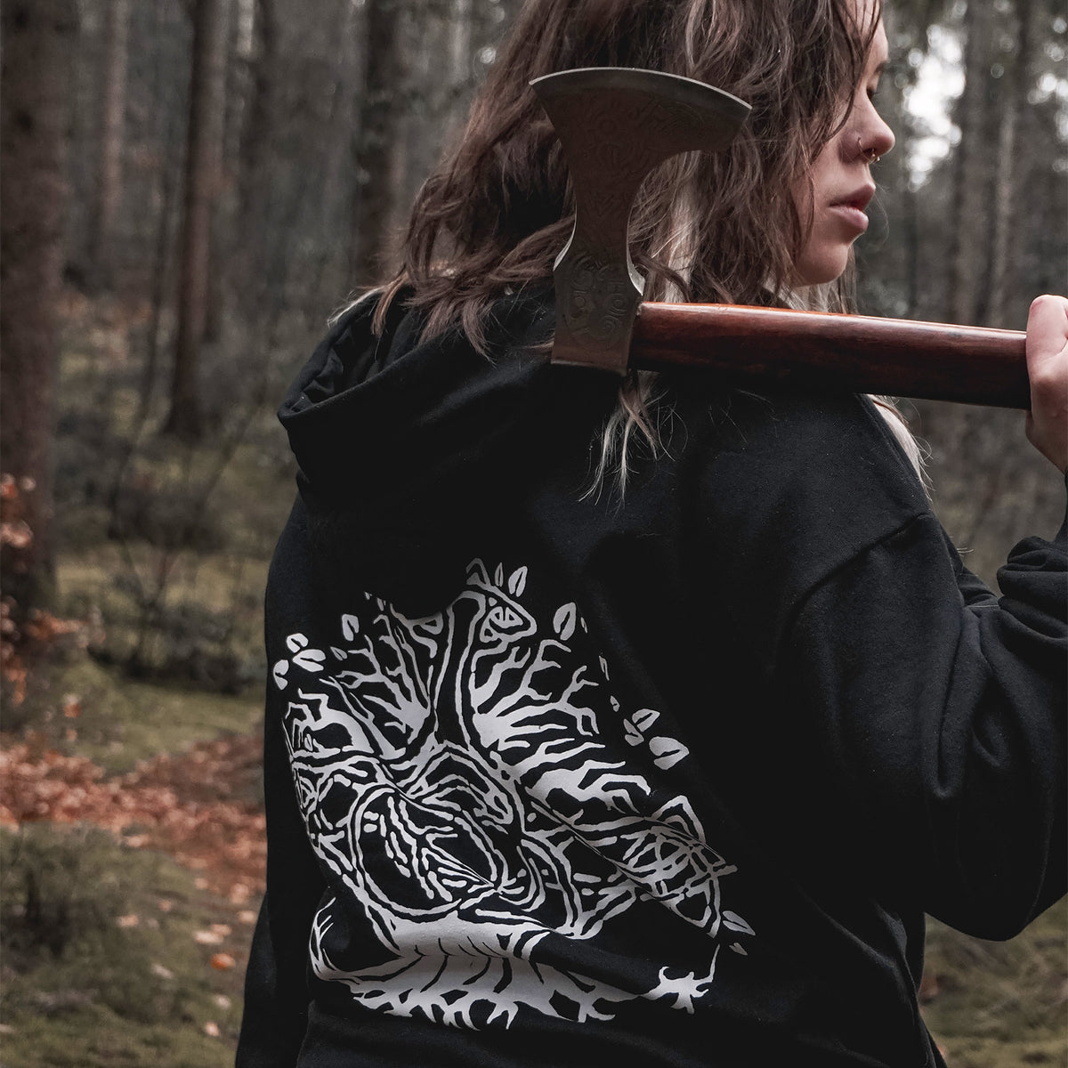 Produktbild Elden Ring - Svart huvtröja med logotyp