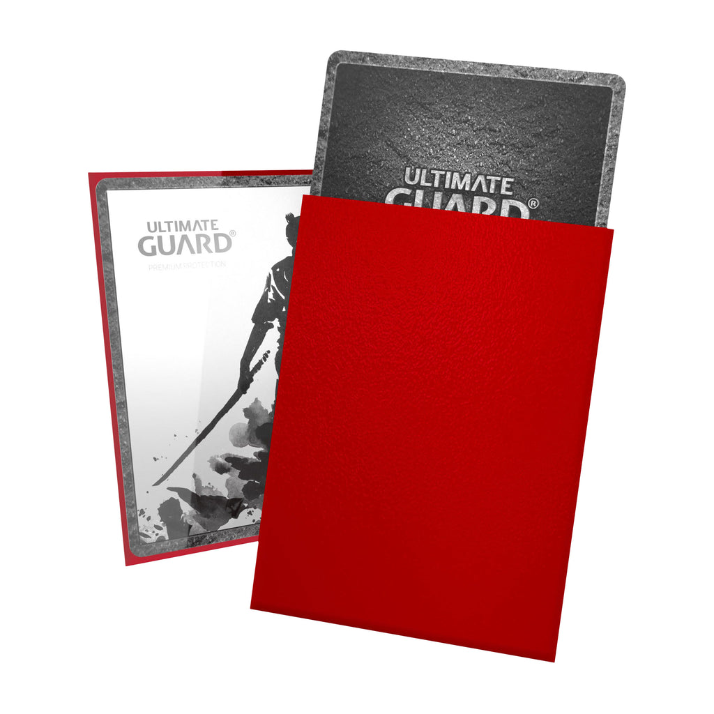 Produktbild Katana Kortfodral Röd 100-pack Ultimate Guard för TCG Standardstorlek