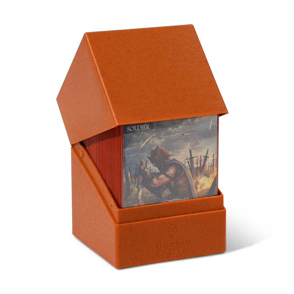 Produktbild Samlarbox Ultimate Guard orange för 100 kort
