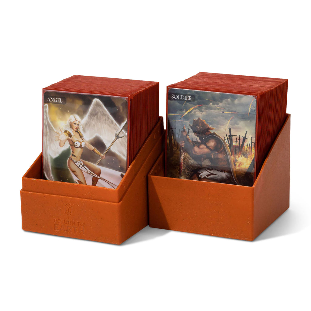 Produktbild Samlarbox Ultimate Guard orange för 100 kort