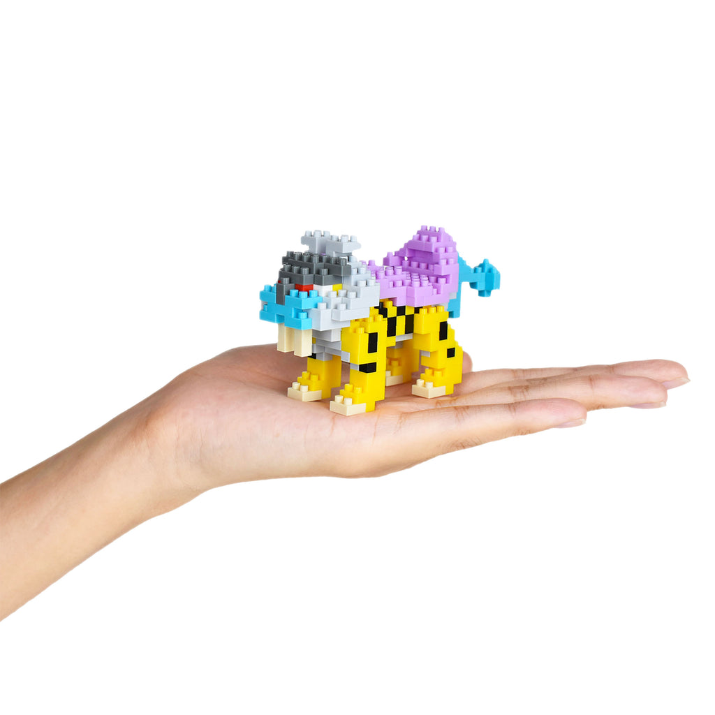 Produktbild Pokemon - Raikou nanoblock Mini byggklossfigur