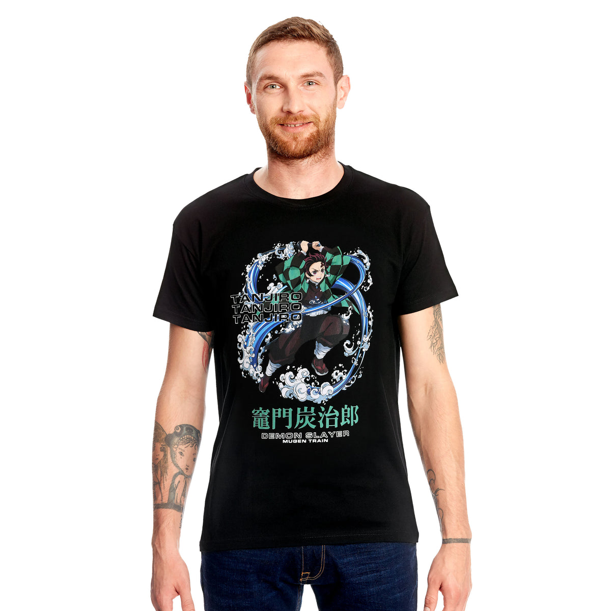 Produktbild Demon Slayer - Mugen Train T-shirt svart