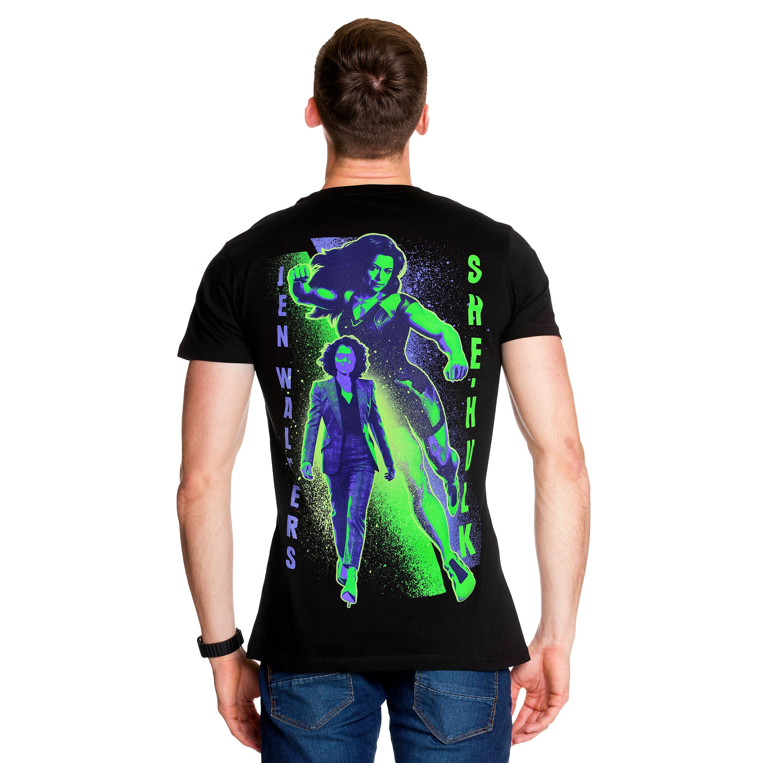 Produktbild She-Hulk - Jen Walters T-shirt svart
