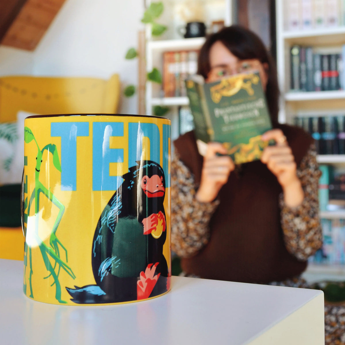 Produktbild Mugg Teddy, Pickett & Qilin - Fantastiska Vidunder: Dumbledores Hemligheter