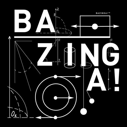 Produktbild Bazinga! Svart t-shirt - The Big Bang Theory