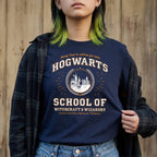 Produktbild Hogwarts School T-shirt blå - Harry Potter