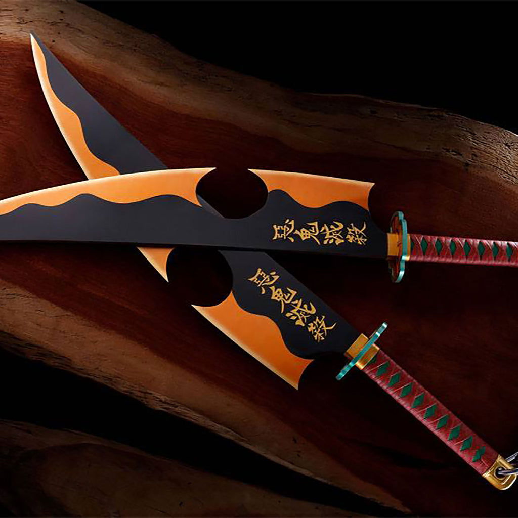 Produktbild Tengen Uzui Nichirin-svärdsreplika med ljud - Demon Slayer